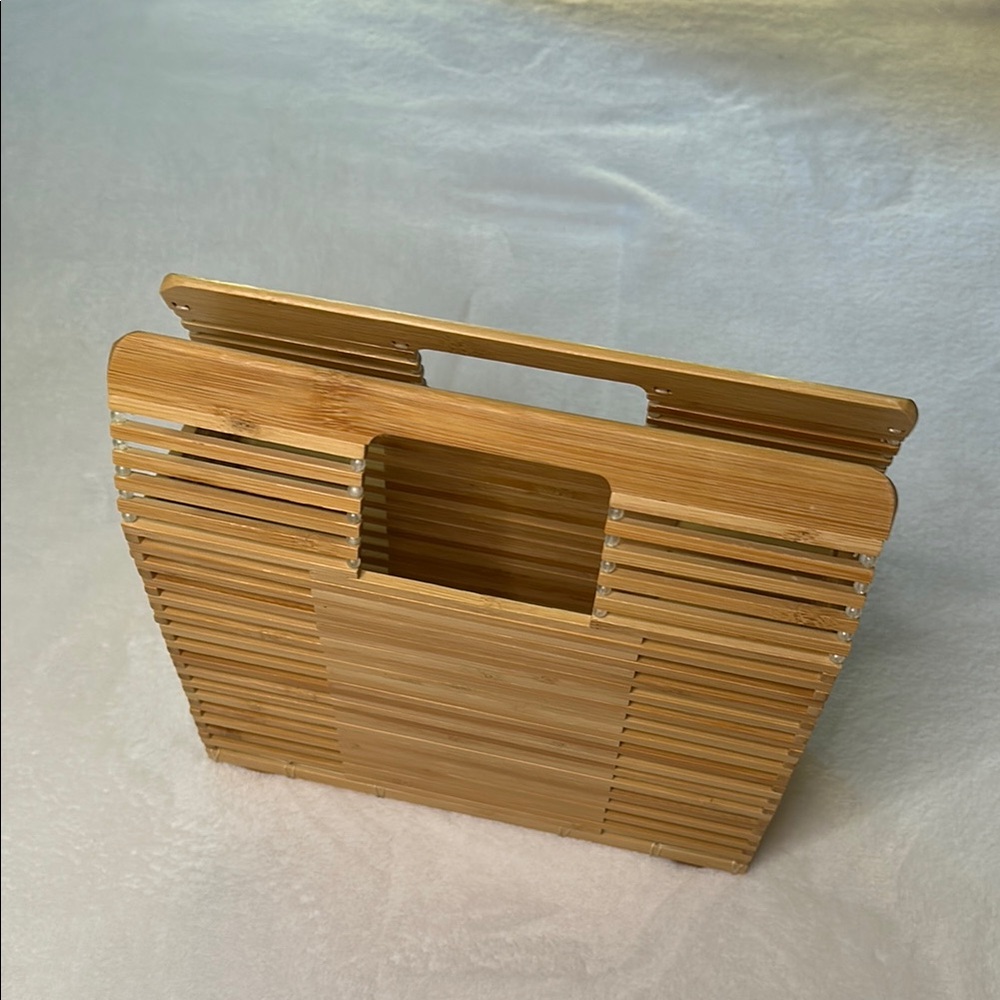 H&M Bamboo Slatted Handbag - Picture 4 of 10